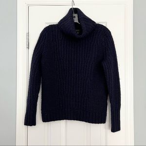 Banana Republic Navy Turtleneck Sweater